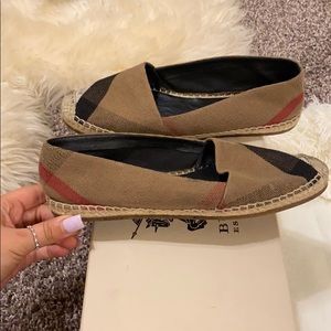 Burberry Brit Espadrille.
